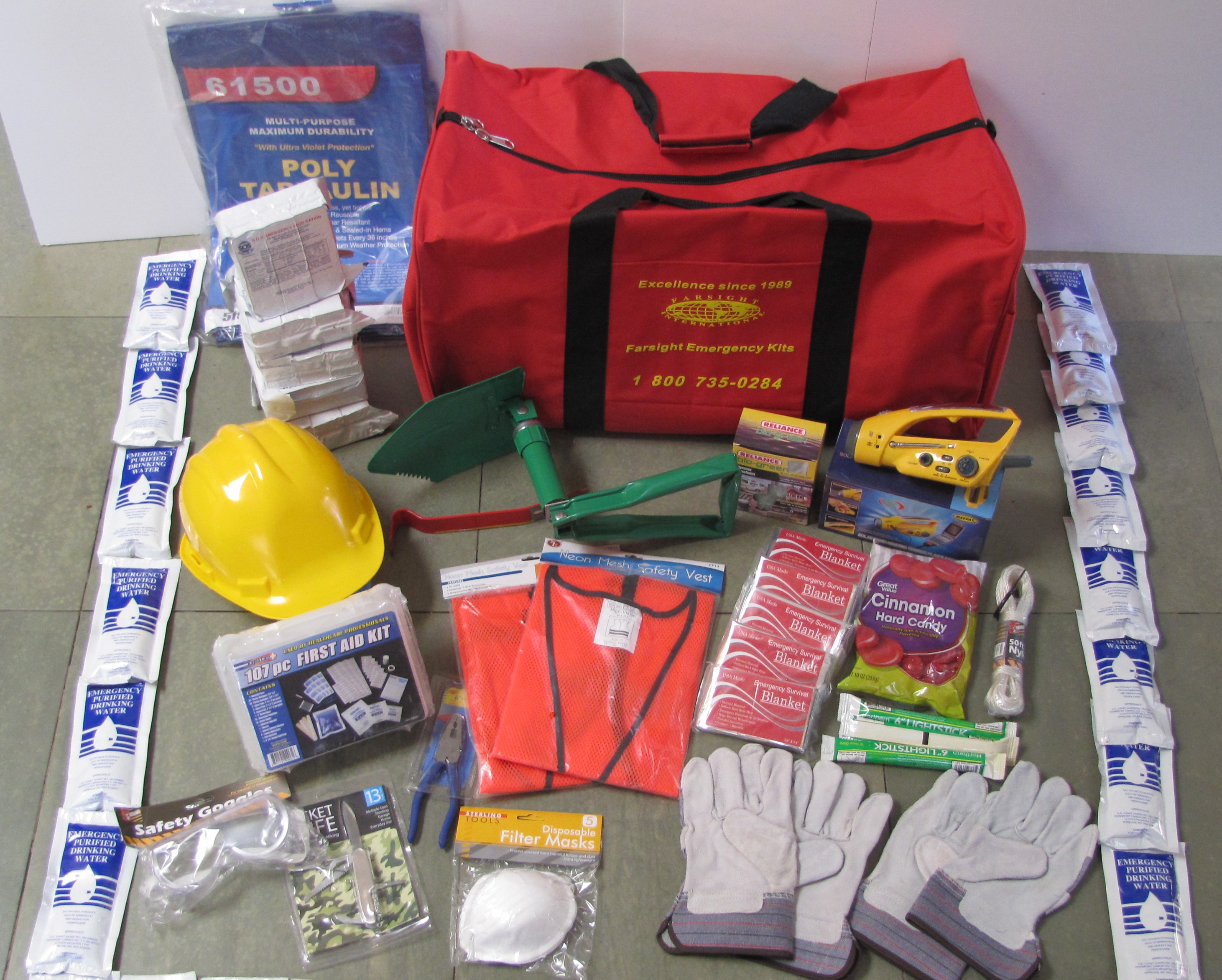 Classroom emergency life pack